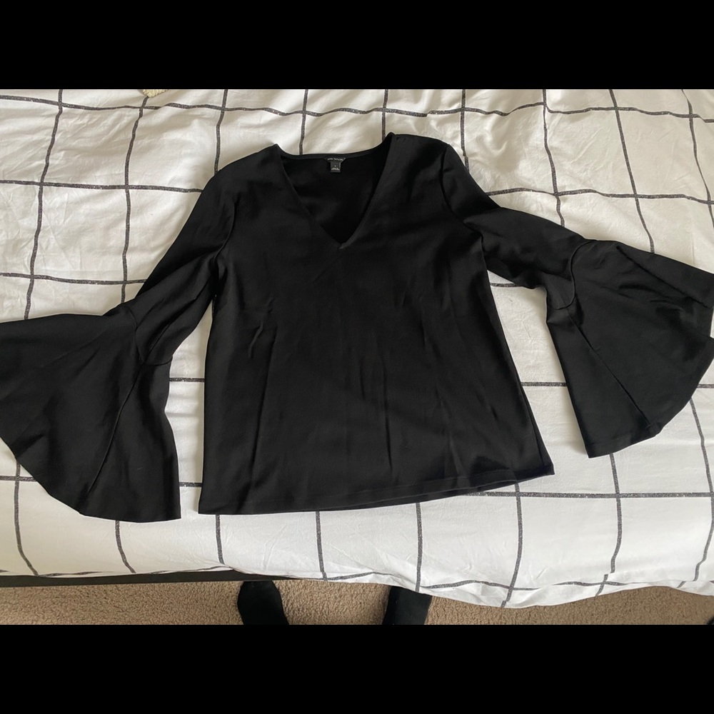 Ann Taylor black blouse